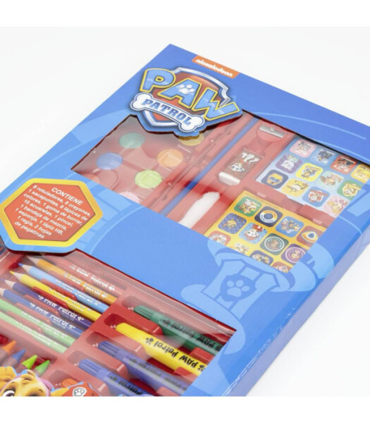 ГОЛЯМ КОМПЛЕКТ ЗА ОЦВЕТЯВАНЕ В КУТИЯ PAW PATROL ЧЕРВЕН