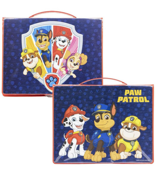 ГОЛЯМ КОМПЛЕКТ ЗА ОЦВЕТЯВАНЕ В КУТИЯ PAW PATROL ЧЕРВЕН